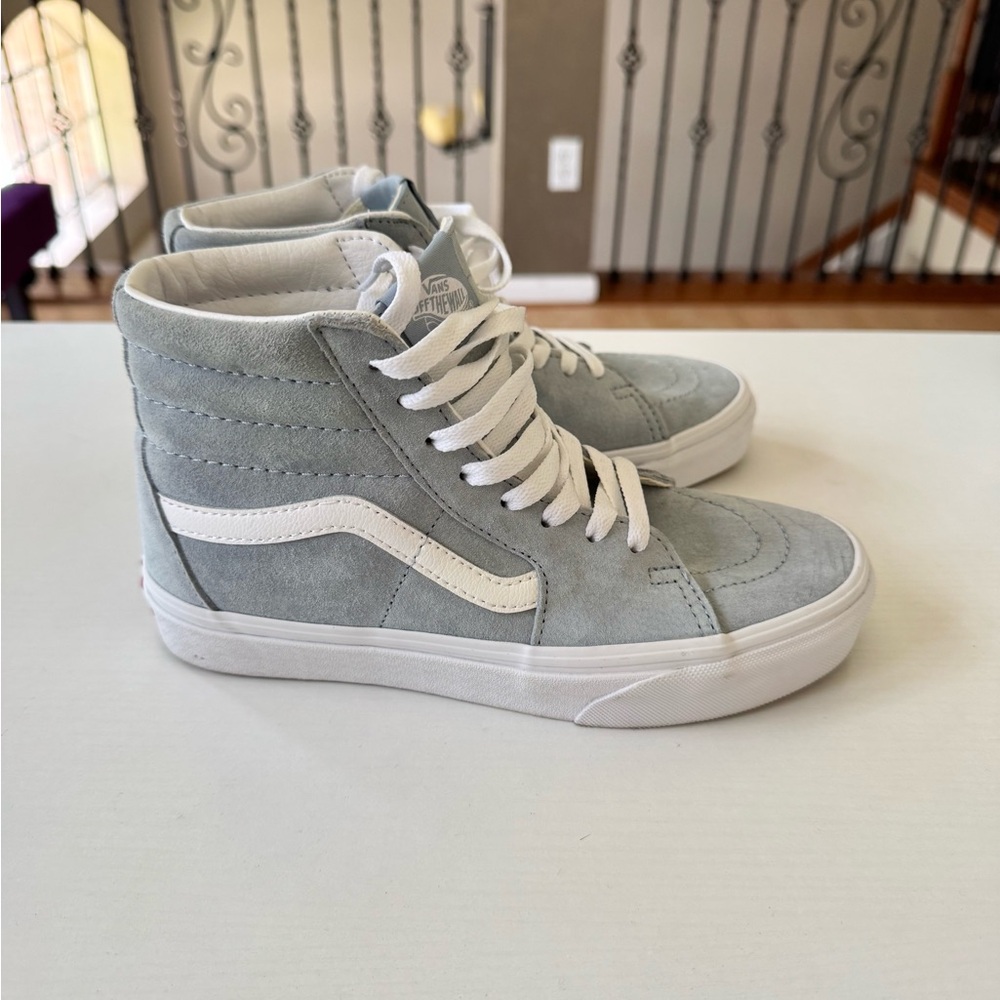 Vans Light Gray Suede High-Tops